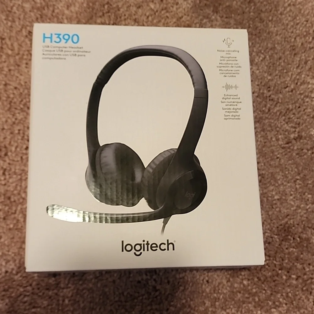 Computer headset, USB